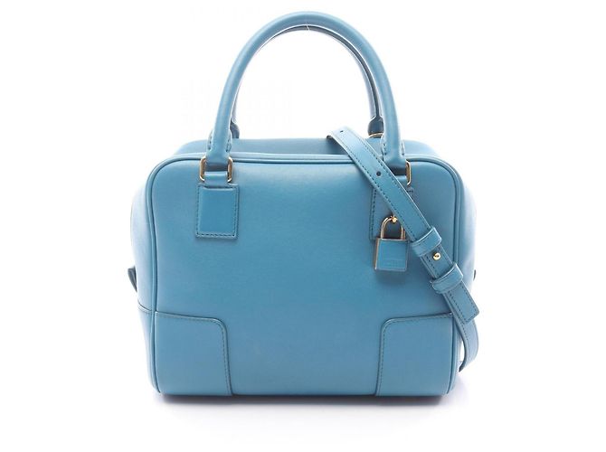 Borsa 2-Way Loewe Amazona 19 Square Blu
