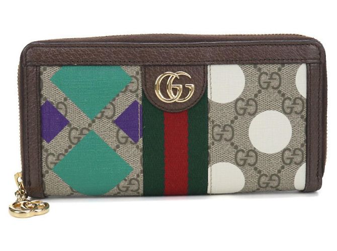 Gucci Ophidia Round Zip Wallet