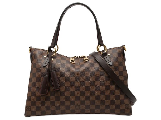 Louis Vuitton Marrón Damier Ebene Lymington Castaño