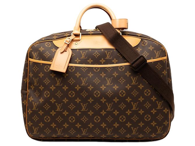 Louis Vuitton Marron Monogram Alize 24 Heures