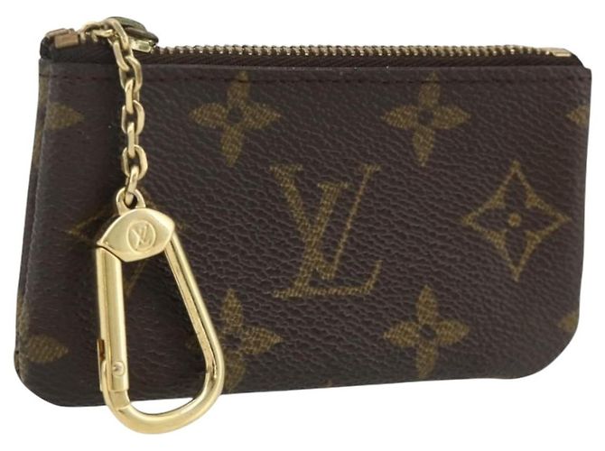 LOUIS VUITTON Monogram Pochette Cles Monedero M62650 LV Auth 178389A Monograma