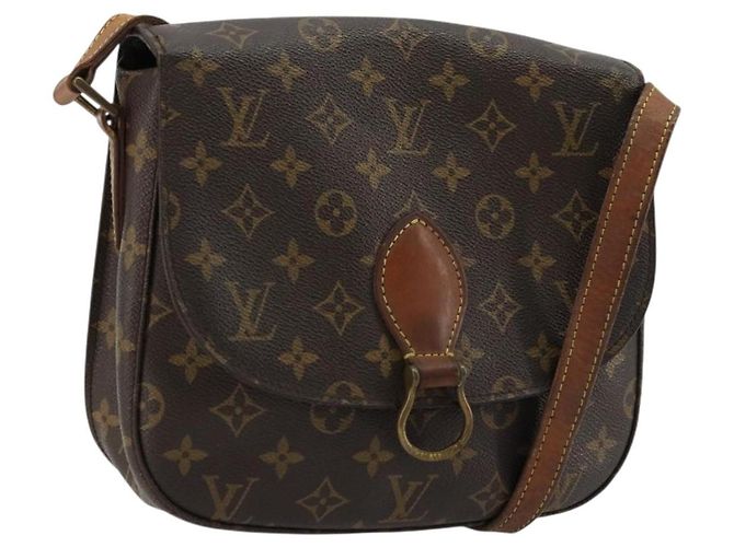 LOUIS VUITTON Sac à l'épaule Monogram Saint Cloud GM M51242 LV Auth 177593 Monogramme