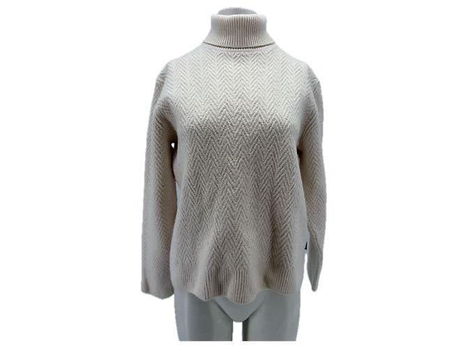 Hugo Boss Wollpullover Beige Größe S