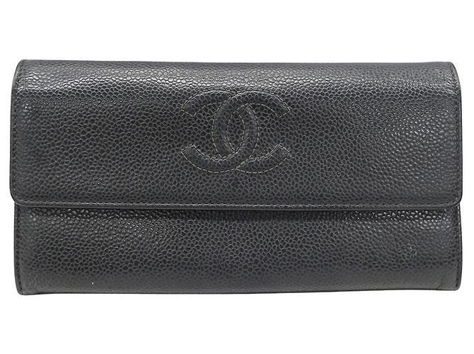Cartera Chanel gris carbón para mujer Gris antracita