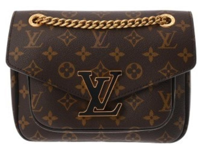 Bolsa de Ombro Louis Vuitton Monogram Passy Marrom