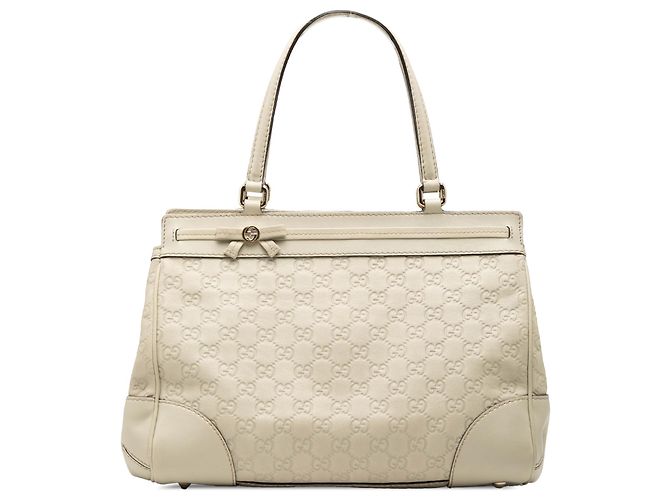 Tote Mayfair Guccissima marrom Gucci Bege