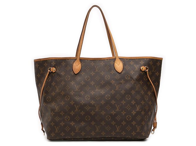 Louis Vuitton Marrone Monogram Neverfull GM