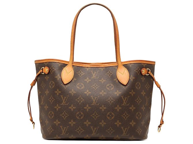 Louis Vuitton Marrone Monogram Neverfull PM