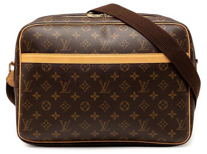 Louis Vuitton Braun Monogram Reporter GM
