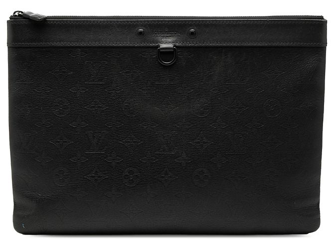 Pochette Discovery Louis Vuitton Monogram Shadow negro