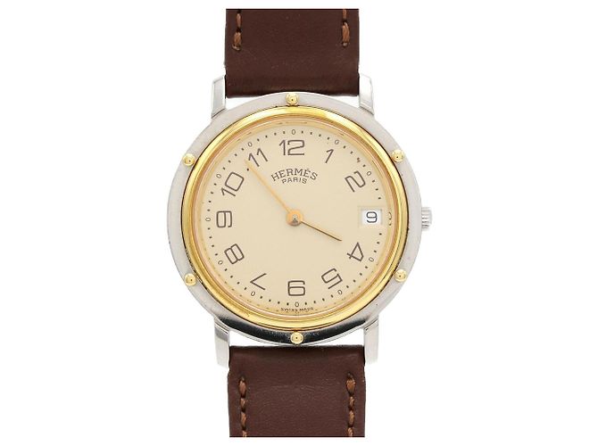 Relógio Hermès Clipper Combination SSxGP Quartz