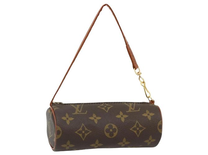 Louis Vuitton Papillon Pochette Monogram Canvas Mini Marron