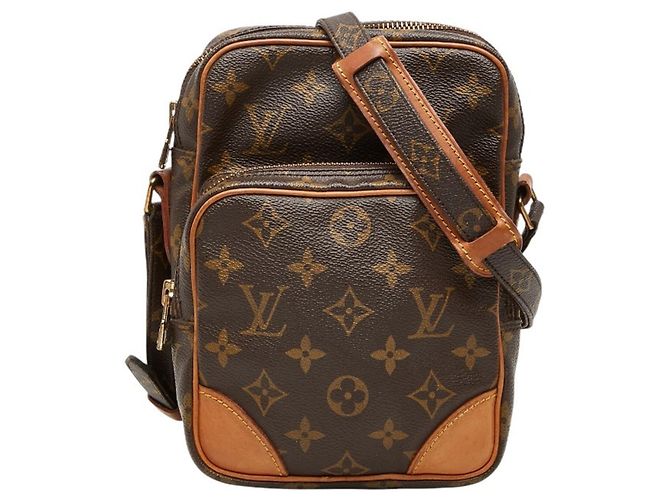 Borsa a tracolla Louis Vuitton Monogram Amazon Crossbody Marrone