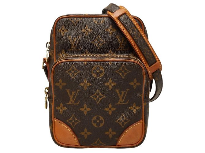 Bolsa Transversal Louis Vuitton Monogram Amazon Marrom