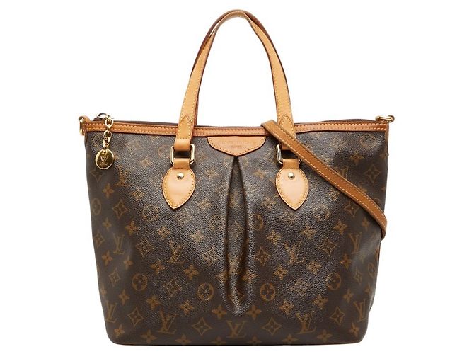 Bolsa Louis Vuitton Monogram Palermo PM Marrom