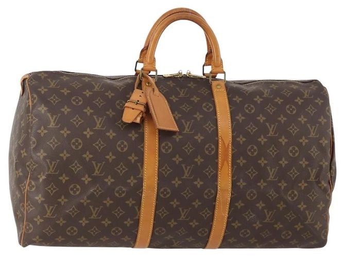 Louis Vuitton Keepall Monogram Canvas 55 Marrom