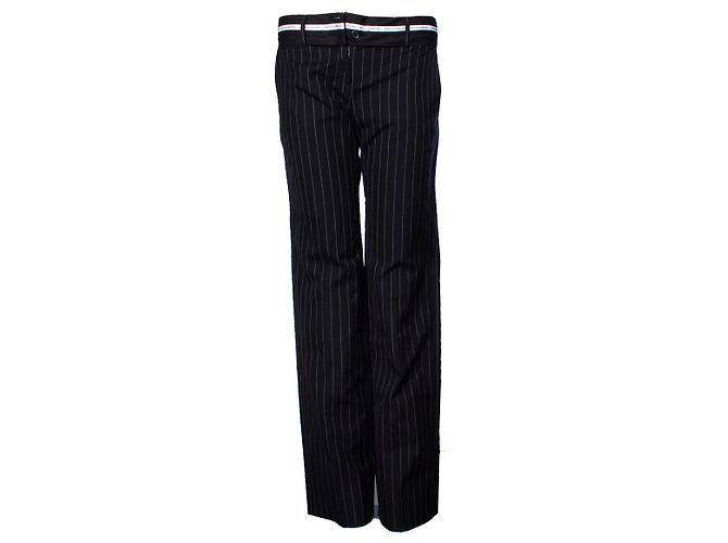 Dolce & Gabbana, Pantalones de raya diplomática Gris
