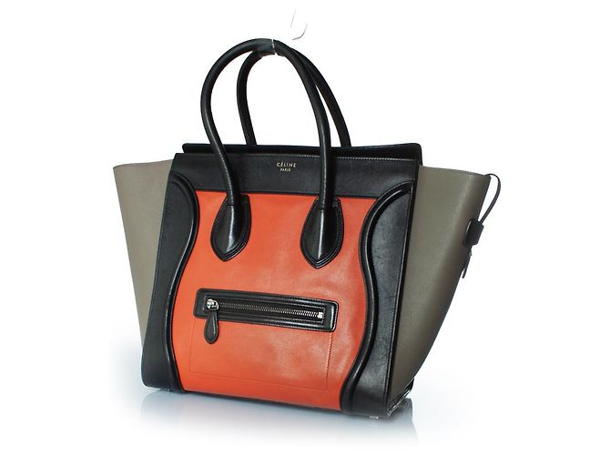 Luggage Céline Celine, Tote in pelle tricolore Multicolore