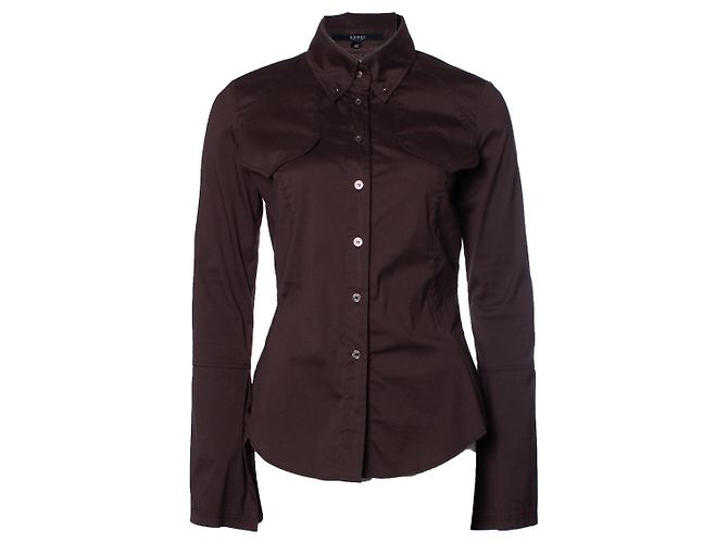 Gucci, Camicia marrone