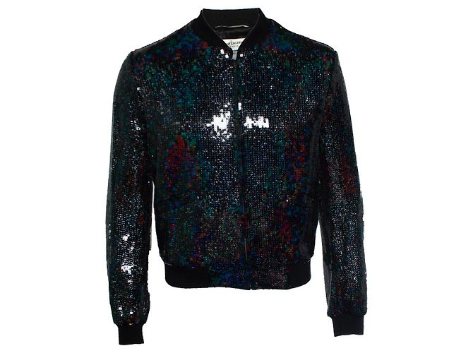 Saint Laurent, 2017 sequin bomber jacket Multiple colors