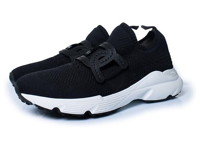 Tod's Tods, zapatillas Kate en tejido técnico Negro