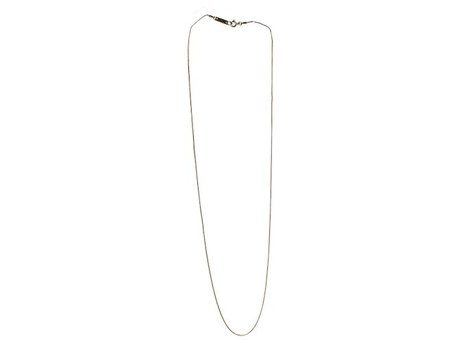 Isabel Marant, collier doré Métallisé
