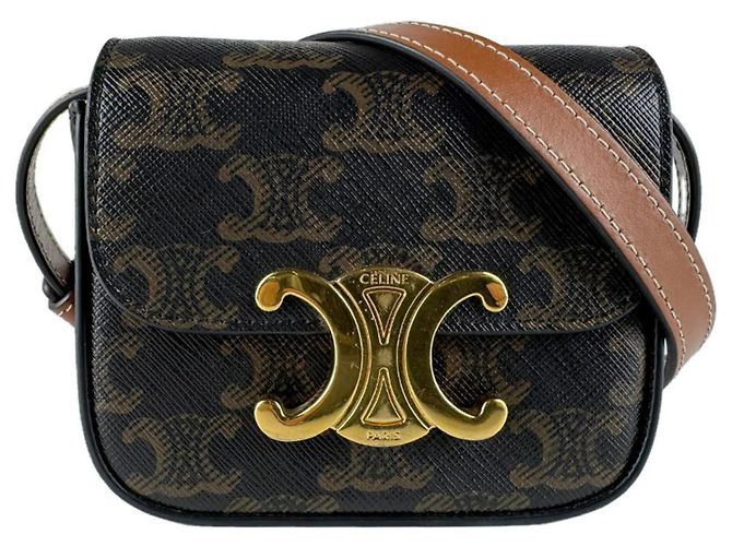 Céline Borsa a Spalla Celine Triomphe Mini Claude Marrone