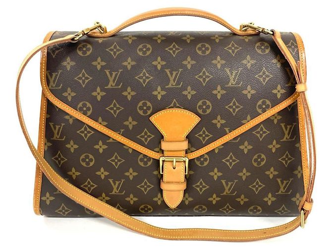 Sac à main Louis Vuitton Beverly Marron