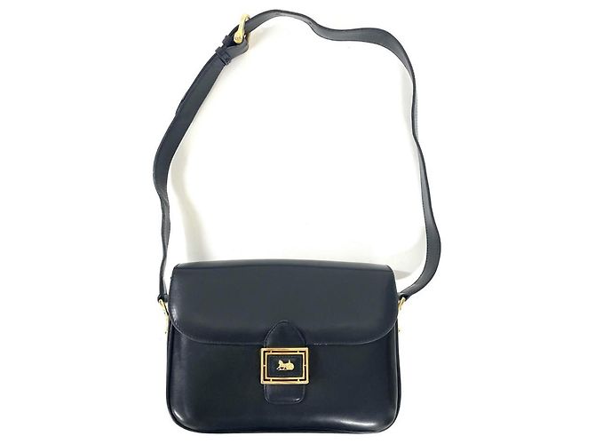 Céline Sac à épaule Celine Carriage Hardware Noir
