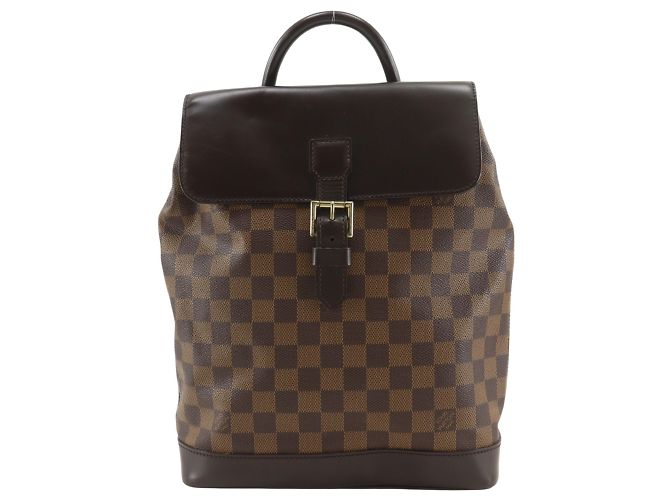 Louis Vuitton Soho Backpack Brown Damier ebene