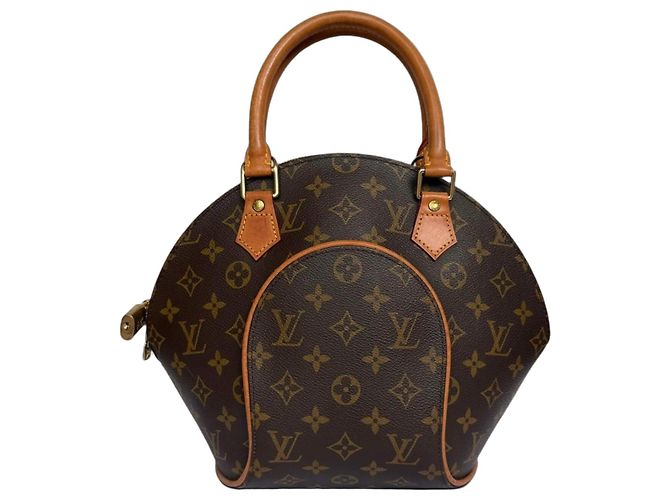 Louis Vuitton Bolsa Monogram Ellipse PM Marrom Monograma