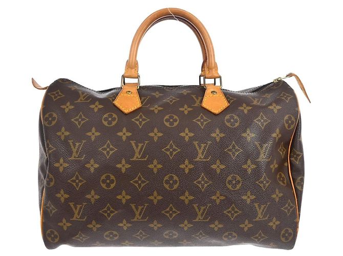 Louis Vuitton Speedy Monogram Canvas 35 Marron