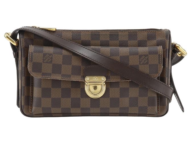 Bolsa de Ombro Louis Vuitton Ravello GM Marrom