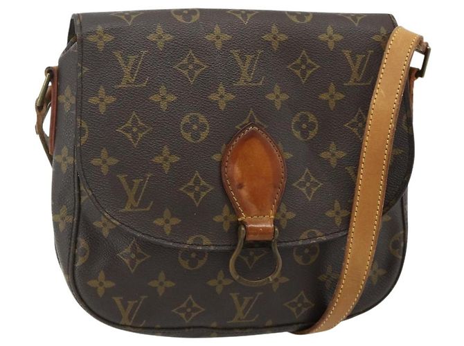 LOUIS VUITTON Bolso de Hombro Monogram Saint Cloud GM M51242 LV Auth 178756 Monograma