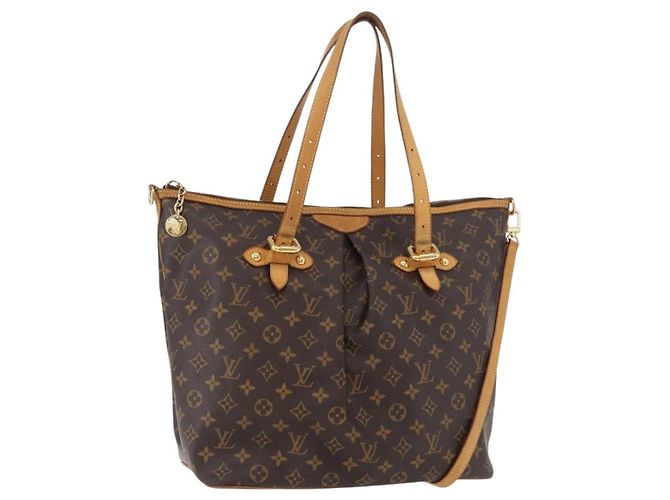 LOUIS VUITTON Borsa Tote Monogram Palermo GM M40146 LV Auth ep14584A Monogramma
