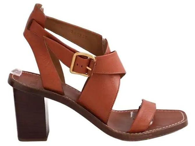 Chloé Brown leather heels
