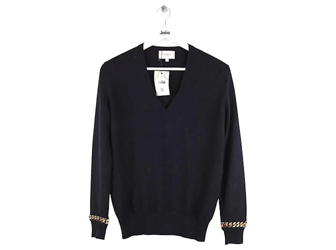 Eric Bompard Schwarzer Kaschmirpullover 
