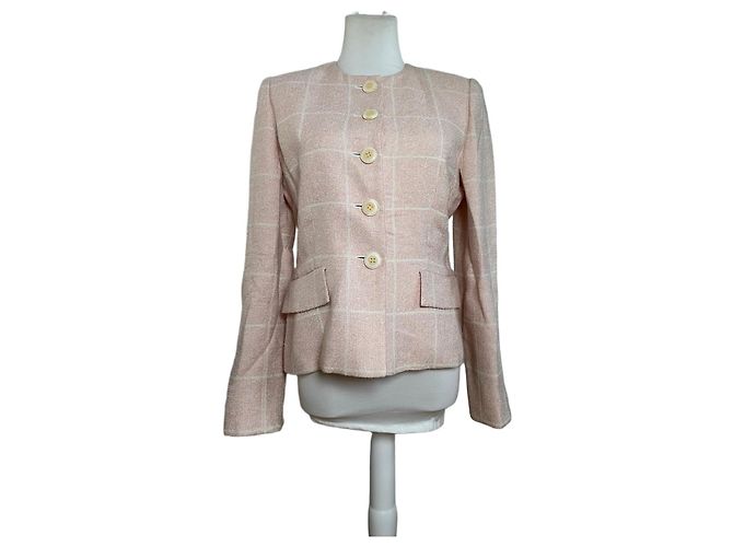 Giacca di lana vintage Dior rosa