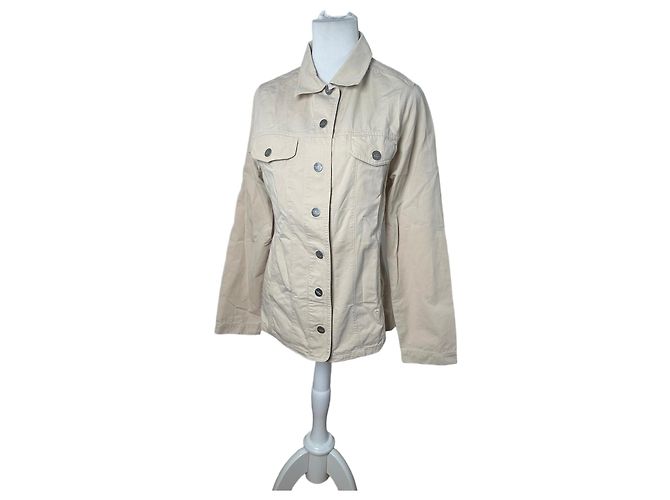 Vintage Aigner Baumwolljacke Beige