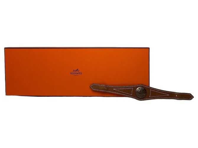 Hermès Vintage Hermes Smooth Braclet Brown