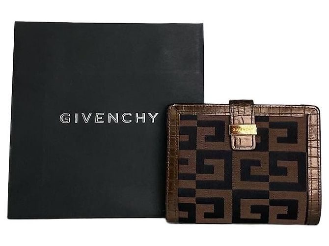 Vintage Givenchy Leather Wallet Brown
