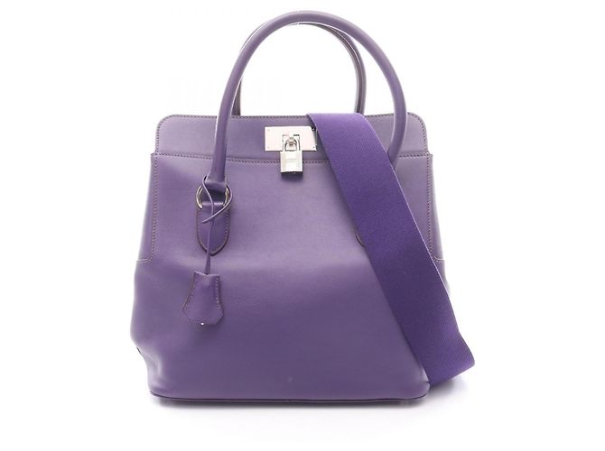 Hermès Sac à main 2-Way Hermes Toolbox 26 Ultraviolet