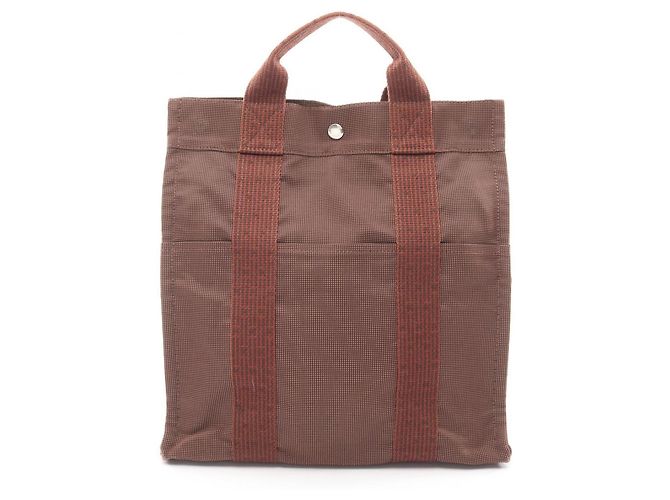 Hermès Hermes Herline Ad MM Backpack Brown