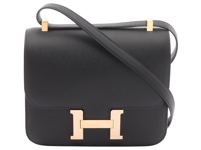 Hermès Sac à épaule Hermes Constance 3 24 Noir