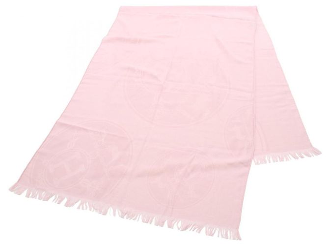 Hermès Echarpe New Libris Hermes em rosa