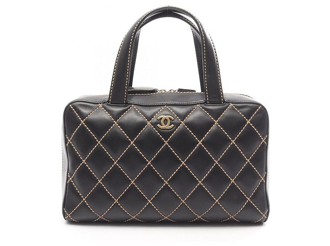 Borsa Chanel Wild Stitch Nero
