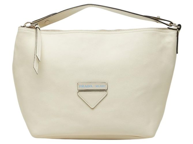 Prada One-Shoulder Bag Weiß