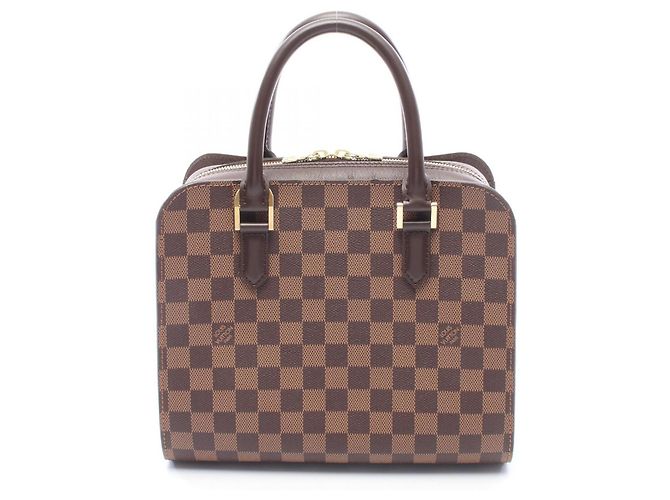 Bolsa Louis Vuitton Triana Marrom Damier ebene