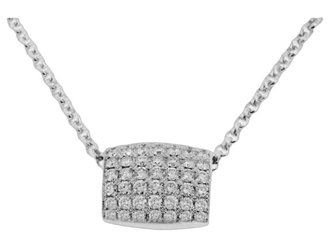 Collana Piaget in oro e diamanti Argento