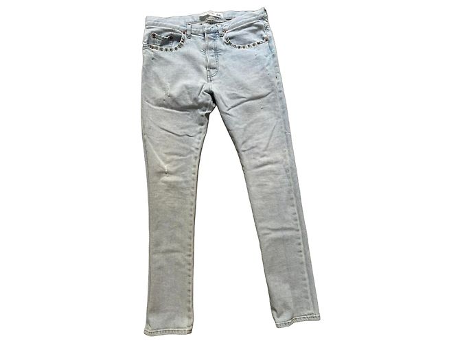 Slim Valentino Jeans Hellblau